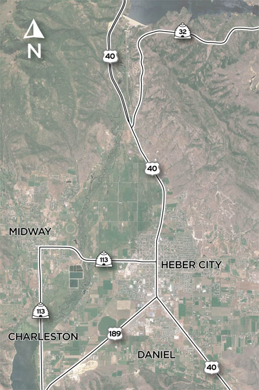 Heber Valley Corridor EIS Map Web 